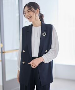 ANY / エニィ ベスト | イージーケアライトストレッチジレ