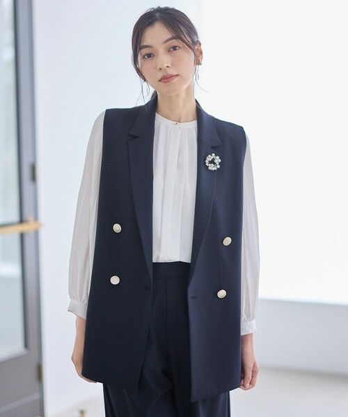 ANY / エニィ ベスト | イージーケアライトストレッチジレ | 詳細6