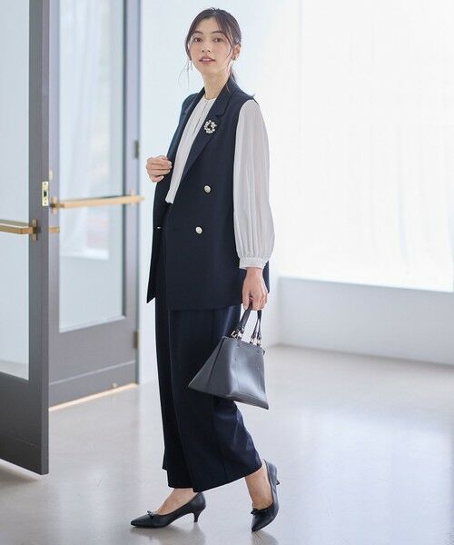 ANY / エニィ ベスト | イージーケアライトストレッチジレ | 詳細9