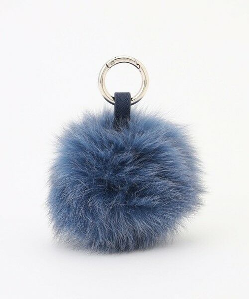 ANY / エニィ その他小物 | ファーチャーム（ブルー）