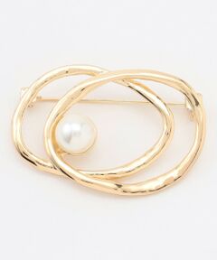 ANY / エニィ ブローチ・コサージュ | ダブルサークルブローチ