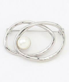 ANY / エニィ ブローチ・コサージュ | ダブルサークルブローチ