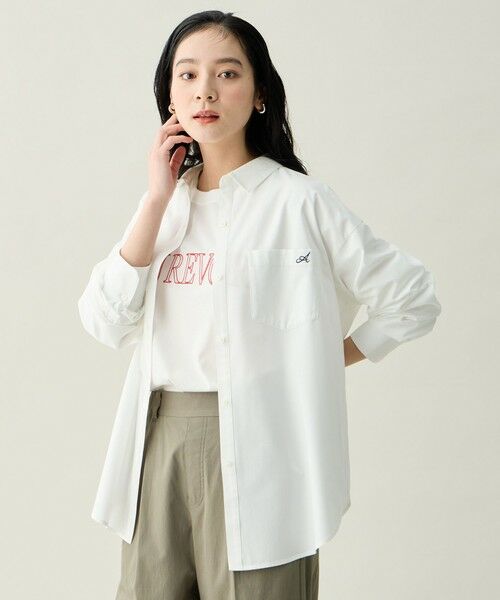 ANY / エニィ シャツ・ブラウス | ＡＮＹオーバーサイズシャツ（オフ）