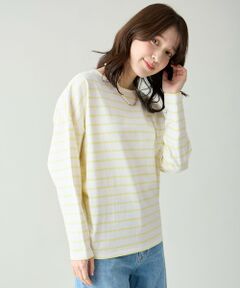 ANY / エニィ カットソー | コクーンボーダープルオーバー