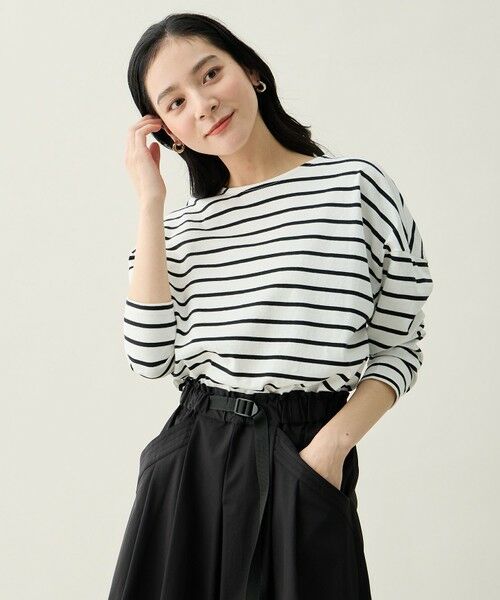 ANY / エニィ カットソー | コクーンボーダープルオーバー | 詳細7