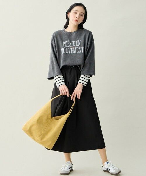 ANY / エニィ カットソー | コクーンボーダープルオーバー | 詳細11