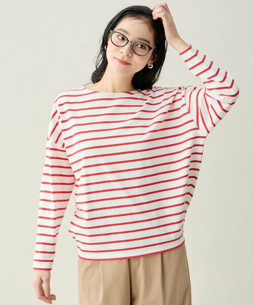 ANY / エニィ カットソー | コクーンボーダープルオーバー | 詳細7