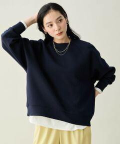 ANY / エニィ スウェット | ダンボールバックリブプルオーバー