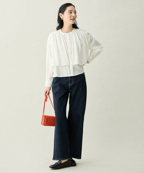 ANY / エニィ シャツ・ブラウス | ラッフルクロップドシャツ | 詳細3