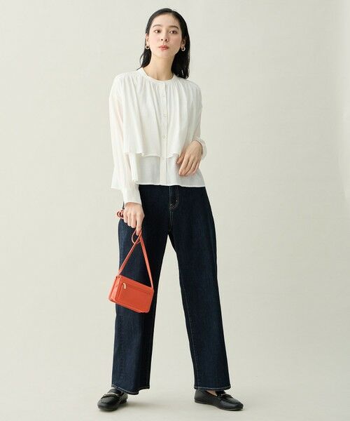 ANY / エニィ シャツ・ブラウス | ラッフルクロップドシャツ | 詳細5