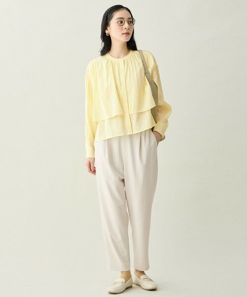 ANY / エニィ シャツ・ブラウス | ラッフルクロップドシャツ | 詳細15