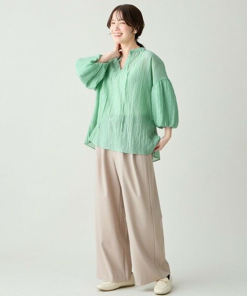 ANY / エニィ シャツ・ブラウス | バルーンスリーブスキッパーブラウス | 詳細25