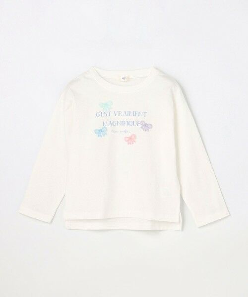 ANY / エニィ カットソー | 【綿100%】ロゴプリント 長袖Tシャツ | 詳細14