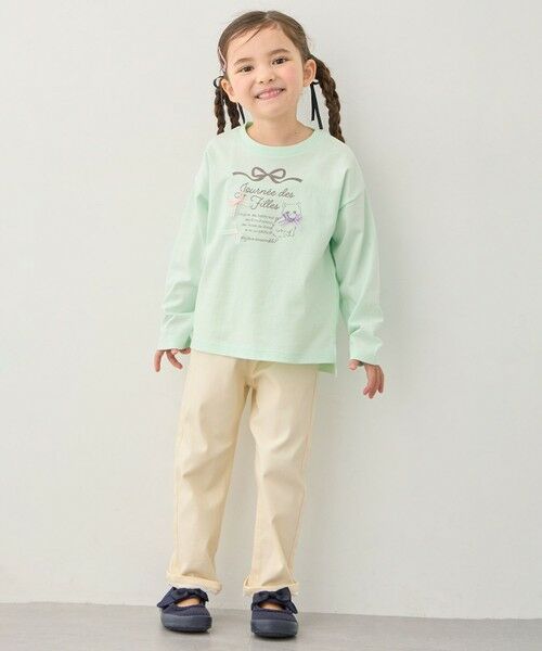 ANY / エニィ カットソー | 【綿100%】ロゴプリント 長袖Tシャツ | 詳細20