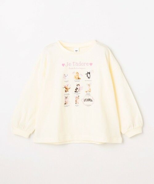 ANY / エニィ カットソー | 【綿100%】ネコアソート 長袖Tシャツ | 詳細10