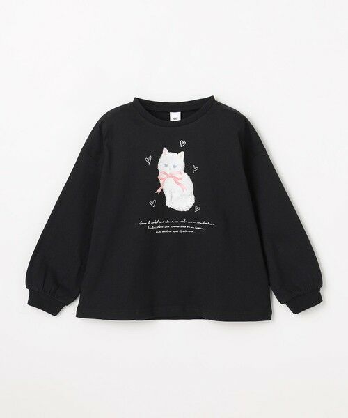 ANY / エニィ カットソー | 【綿100%】ネコアソート 長袖Tシャツ | 詳細22