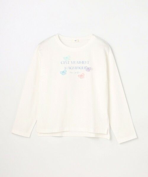 ANY / エニィ カットソー | 【綿100%】ロゴプリント 長袖Tシャツ | 詳細14