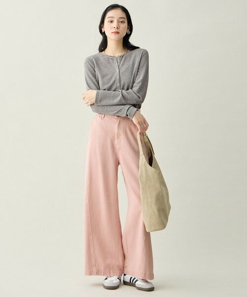 ANY / エニィ カットソー | クリアラメフライスヘンリーネックプルオーバー | 詳細12