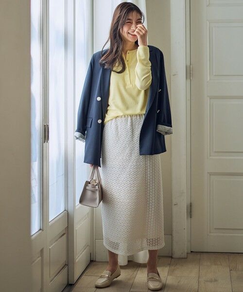 ANY / エニィ カットソー | クリアラメフライスヘンリーネックプルオーバー | 詳細24