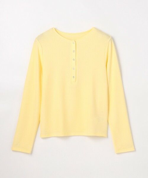 ANY / エニィ カットソー | クリアラメフライスヘンリーネックプルオーバー | 詳細26