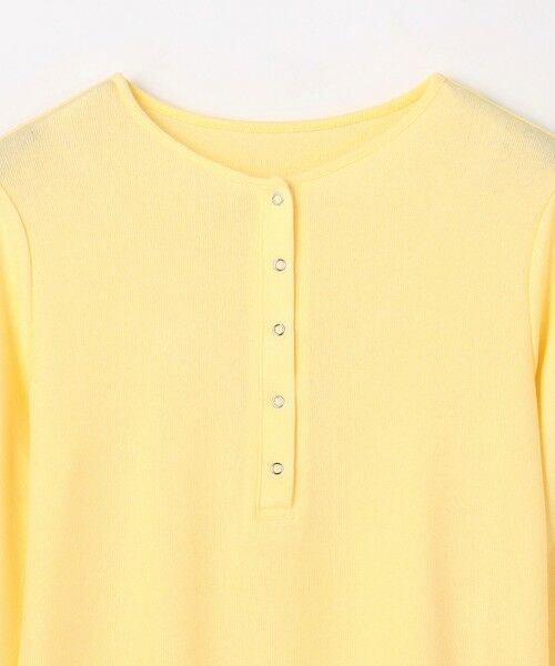 ANY / エニィ カットソー | クリアラメフライスヘンリーネックプルオーバー | 詳細28