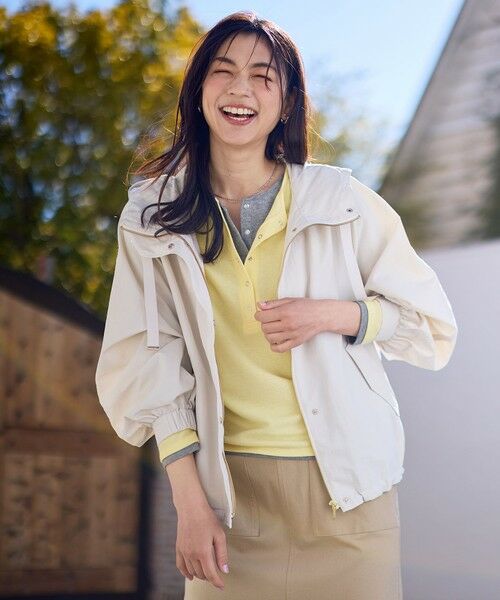 ANY / エニィ カットソー | クリアラメフライスヘンリーネックプルオーバー | 詳細16