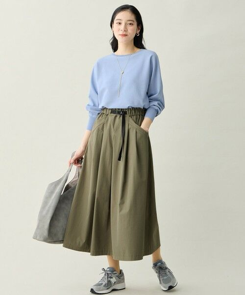 ANY / エニィ ニット・セーター | スプリングカラーニットドルマンプルオーバー | 詳細24