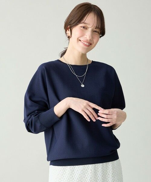 ANY / エニィ ニット・セーター | スプリングカラーニットドルマンプルオーバー | 詳細30