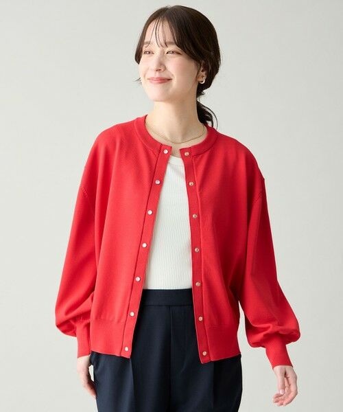 ANY / エニィ カーディガン・ボレロ | スプリングカラーニットカーディガン | 詳細10