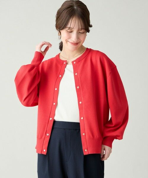 ANY / エニィ カーディガン・ボレロ | スプリングカラーニットカーディガン | 詳細12