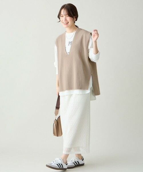 ANY / エニィ ベスト | Vネックニットベスト | 詳細20