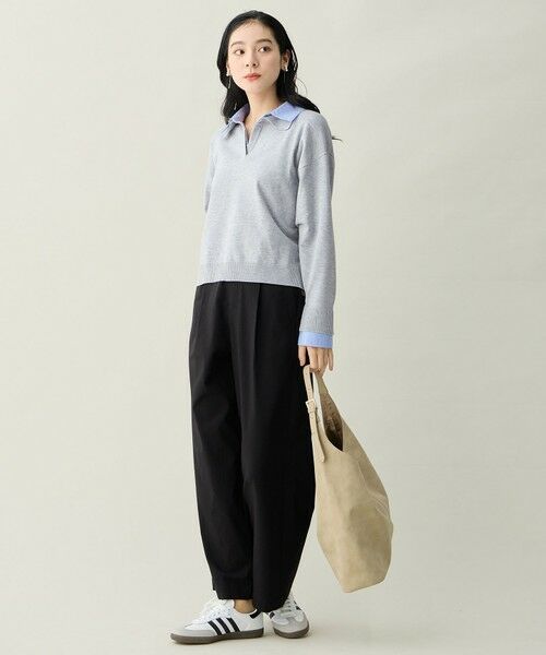 ANY / エニィ ニット・セーター | ファブリックコンビスキッパーニット | 詳細8