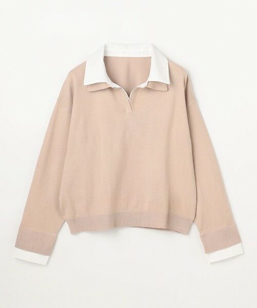 ANY / エニィ ニット・セーター | ファブリックコンビスキッパーニット | 詳細16