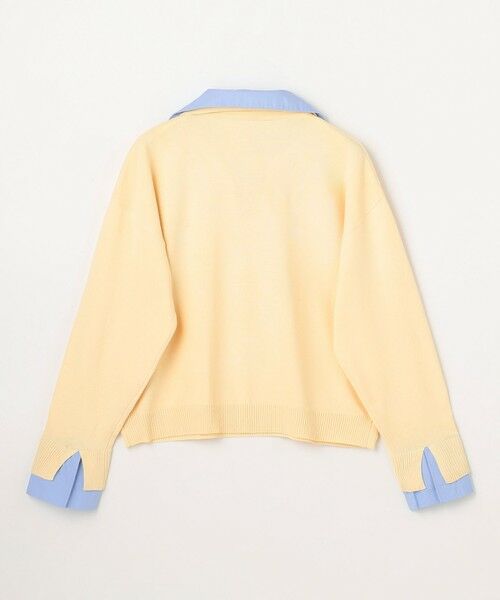 ANY / エニィ ニット・セーター | ファブリックコンビスキッパーニット | 詳細26