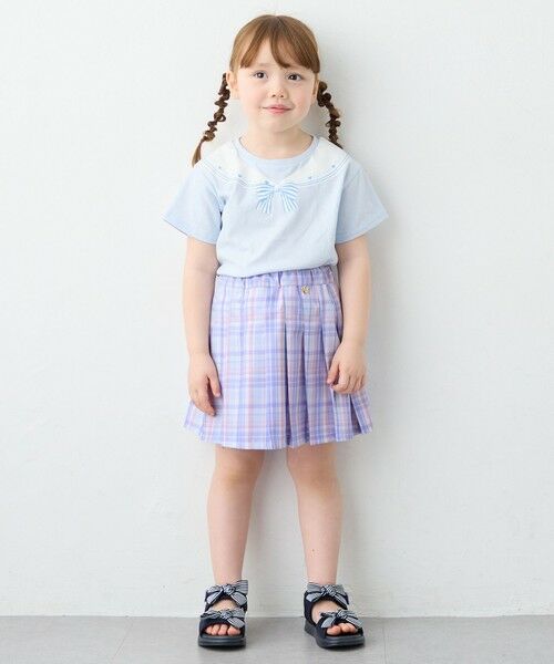 ANY / エニィ ロング・マキシ丈スカート | チェックプリーツスカパン | 詳細15