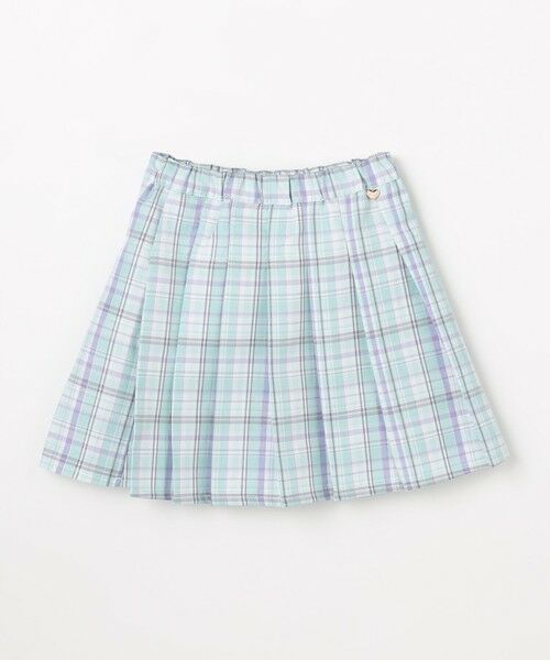 ANY / エニィ ロング・マキシ丈スカート | チェックプリーツスカパン | 詳細7