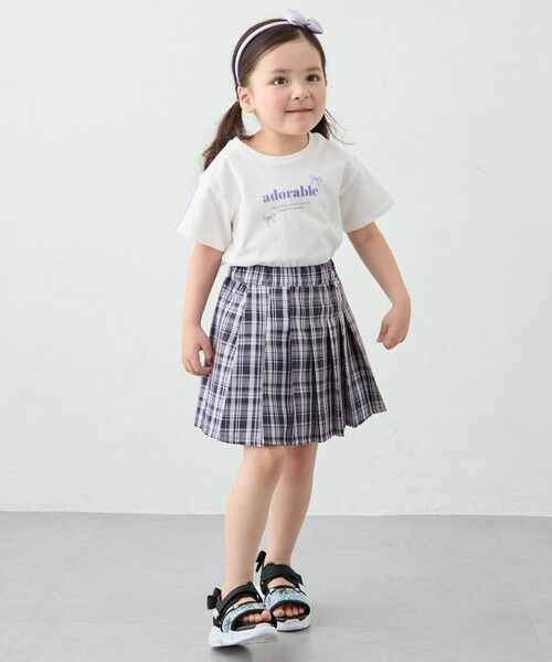 ANY / エニィ ロング・マキシ丈スカート | チェックプリーツスカパン | 詳細24