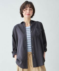 ANY / エニィ シャツ・ブラウス | 【Sサイズあり】ヨーロピアンリネンオーバーシャツ