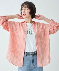 ANY / エニィ シャツ・ブラウス | 【Sサイズあり】ヨーロピアンリネンオーバーシャツ