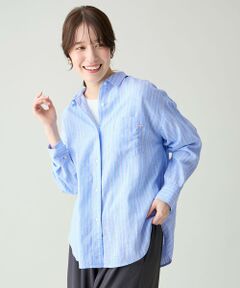 ANY / エニィ シャツ・ブラウス | 【Sサイズあり】ヨーロピアンリネンオーバーシャツ