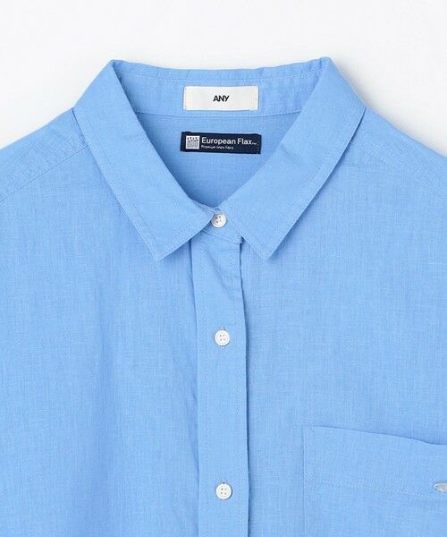 ANY / エニィ シャツ・ブラウス | 【Sサイズあり】ヨーロピアンリネンオーバーシャツ | 詳細17