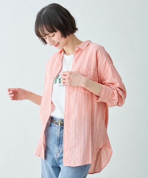 ANY / エニィ シャツ・ブラウス | 【Sサイズあり】ヨーロピアンリネンオーバーシャツ | 詳細21