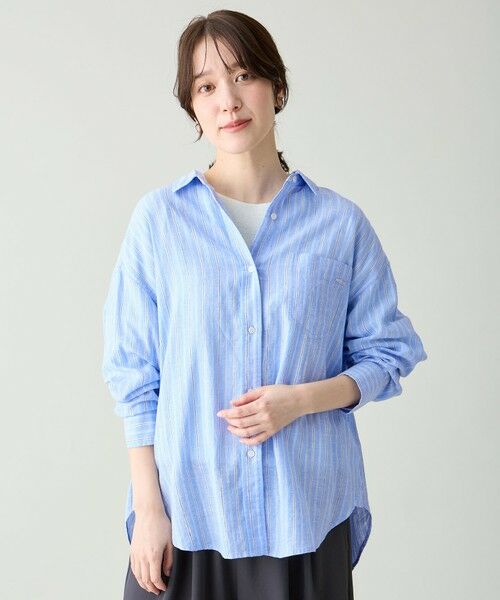 ANY / エニィ シャツ・ブラウス | 【Sサイズあり】ヨーロピアンリネンオーバーシャツ | 詳細27