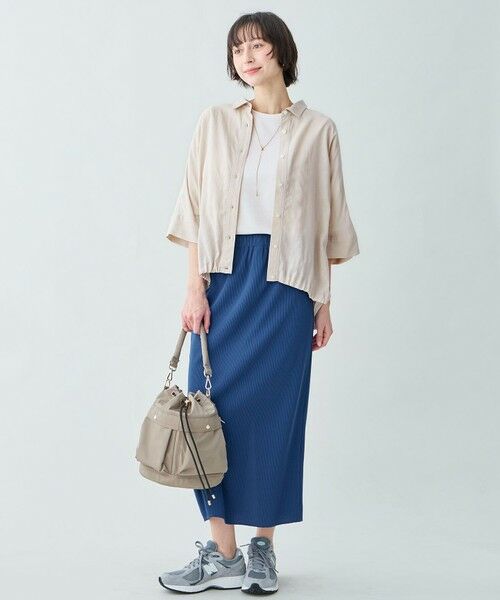 ANY / エニィ シャツ・ブラウス | ヨーロピアンリネンハーフスリーブシャツ | 詳細5