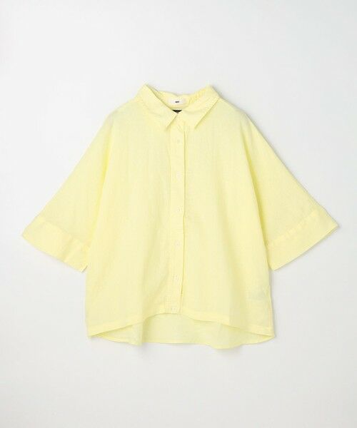 ANY / エニィ シャツ・ブラウス | ヨーロピアンリネンハーフスリーブシャツ | 詳細14