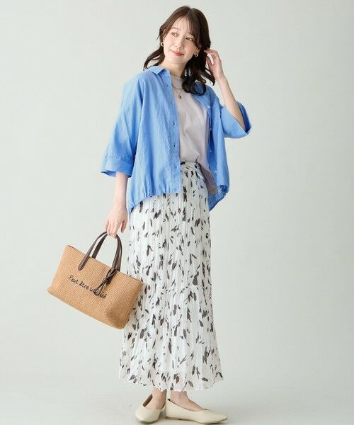 ANY / エニィ シャツ・ブラウス | ヨーロピアンリネンハーフスリーブシャツ | 詳細17