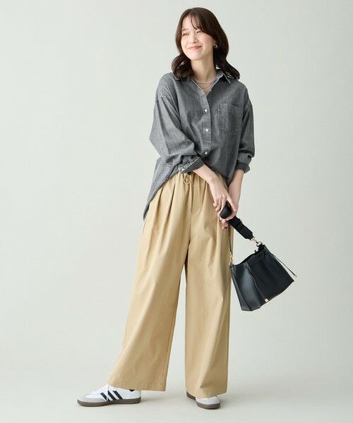 ANY / エニィ シャツ・ブラウス | シアーデニムオーバーシャツ | 詳細3