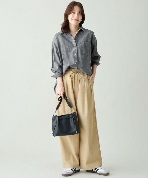 ANY / エニィ シャツ・ブラウス | シアーデニムオーバーシャツ | 詳細2