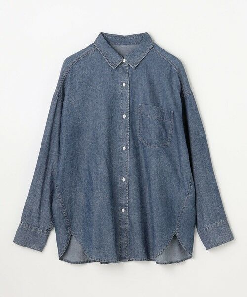 ANY / エニィ シャツ・ブラウス | シアーデニムオーバーシャツ | 詳細14