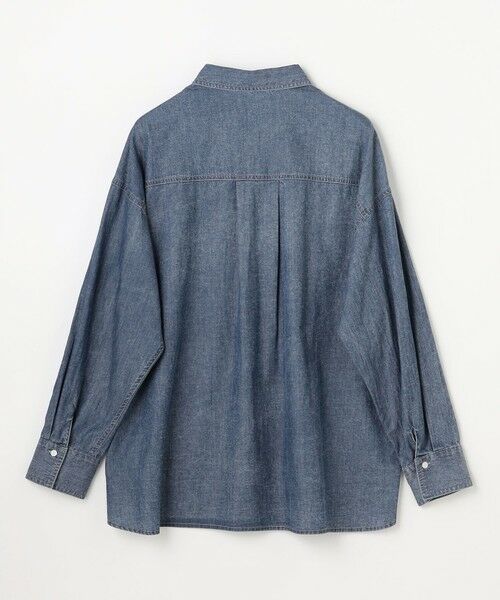 ANY / エニィ シャツ・ブラウス | シアーデニムオーバーシャツ | 詳細15